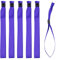 Lot de 100 Bracelets Violet en Tissu - Bracelets d'Identification et Sécurité pour Evènements - Fermeture Plastique Unidirectionnelle