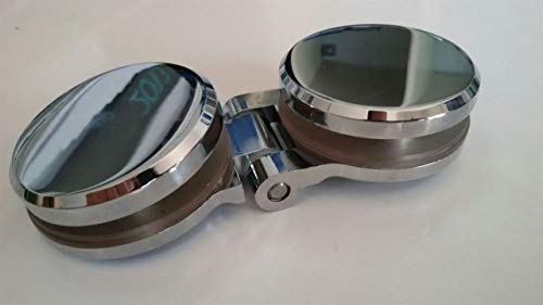 TITAN Scharniere für Duschkabine TITCER02, Funktional, Pulverbeschichtet, 1 Stück