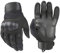 Zerobox Outdoor-Gelenkschutzhandschuhe, Gummi, harte Knöchel, Vollfinger, Touchscreen-Handschuhe für Männer und Frauen, Radfahren, Motorrad, Jagd, Schießen, Wandern, Camping, Paintball (schwarz, L)
