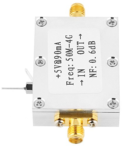 1pc Low Noise Amplifier, 50M-4GHz NF=0.6dB RF FM HF VHF/UHF Ham Radio -110dBm LNA Other industrial control components Other Industrial Control Componentslna