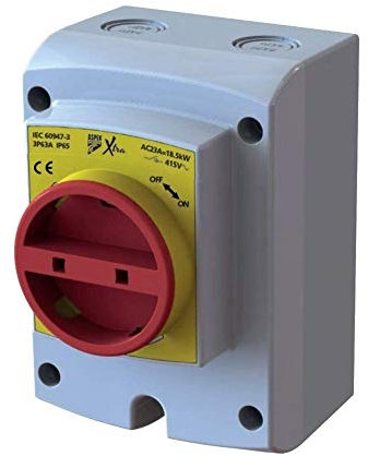 Mondeo aspen pumps - interruttore-sezionatore elettrico con 4 poli da 32a