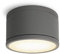 SSC-LUXon CELI-WX Aufbau LED Strahler 230V für Bad & Außen IP44 inkl. LED GX53 5W warmweiß - Badstrahler in anthrazit rund