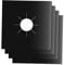 TOSSPER 4pcs/set Gas Stove Mat Cooker Protectors Liner Pad Kitchen Stovetop Clean Mat Kitchen Accessories