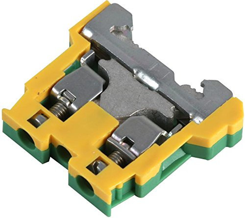 Morsettiera, Mini-DIN, Terra, 2.5MM | Morsettiere DIN Rail Mount CONNETTORI 5 X Qtà - 1303360000