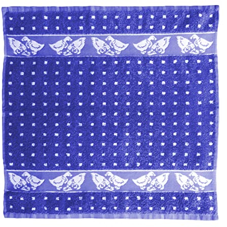 Ross Küchenhandtuch Zwirn Frottier 50x50 cm in grau (Blau)
