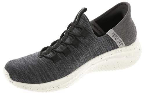 Skechers Men's Ultra Flex 3.0 Right Away Hands Free Slip ins, Black, 9