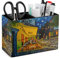 Van Gogh Stifthalter für den Schreibtisch, Stiftehalter, Aufbewahrung, Schreibtisch-Stift-Organizer, Make-up-Pinselhalter für Büro, Schule, Uni, Leder