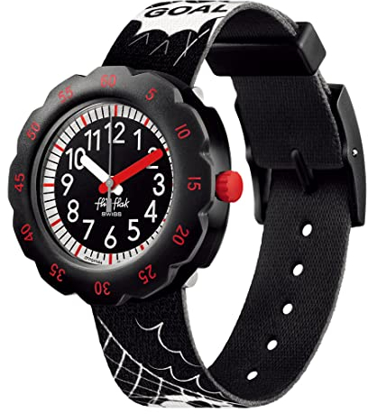 Flik Flak Mixte Enfant Analogique-Numérique Quartz Montre avec Bracelet en Nylon