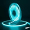 Tayire COB LED Streifen Eisblau, DC12V Neon Schneidbar LED Strip 5m 480LEDs/M, 2.7mm Biegbar LED Band Hohe Helligkeit LED Lichtband für Auto FPV Raum dekoration（Netzteil Nicht Enthalten
