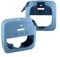 Silicone Case for Bose,Silicone Travel Carrying Case Protective Cover Sleeve for Bose SoundLink Micro Portable Speaker (Blue)