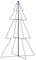 vidaXL Weihnachtsbaum Kegelform 240 LEDs Innen- und Außenbereich 118 x 180 cm (Durchmesser x H)