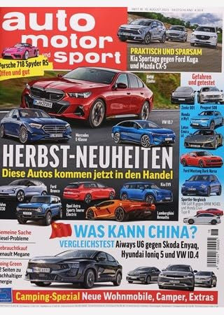 Auto Motor Sport 18/2023 Herbst-Neuheiten