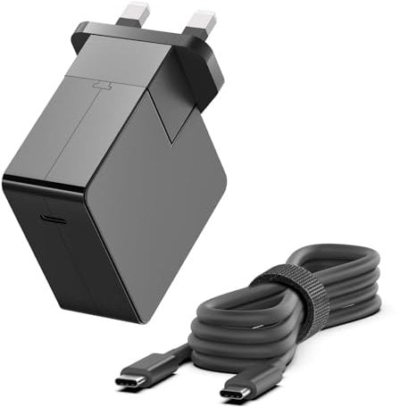 TJ Inspirations Laptop Adapter Power Supply Cord Compatible for 65W USB C Laptop Type Lenovo Yoga 910 920 C630 C930 S940 Chromebook 300E ThinkPad P14s Gen 2 LG Gram 15 16 17 15Z90N Acer SF315-41-R7AD