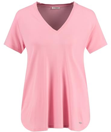 KEY LARGO Col en V Lola New T-Shirt, Rose poudré (1344), S Femmes