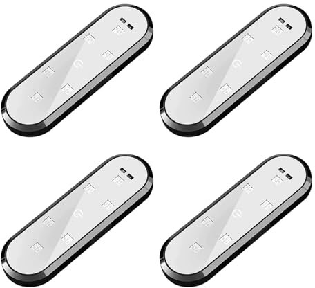 4PCS Car LED Interior Door Light, 7 Colors 3 Modes Wireless LED Car Door Projector Magnetic Car Courtesy Ambient Light Waterproof Car Puddle Light for Most Car