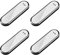 4PCS Car LED Interior Door Light, 7 Colors 3 Modes Wireless LED Car Door Projector Magnetic Car Courtesy Ambient Light Waterproof Car Puddle Light for Most Car