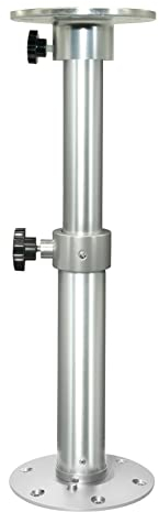 Verstellbares Tischbein, Wohnmobil Tischbeine Höhenverstellbar 450-690Mm auf Aluminiumlegierung, Abnehmbare RV-Tischbein Teleskop für Wohnmobil/Wohnwagen/Wohnmobil/Yachten/Monitor/Stabile Halterung