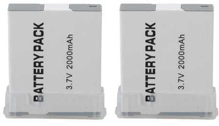 NB 6L 6LH Camera Battery Replacement for Powershot SX710 HS SX520 HS SX530 HS SX510 HS S120 SX700 HS SX610 HS SX600 HS D3, 2000mAh 3.7V Battery Kits 2pcs