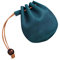 LIFKOME Porte-Monnaie en Cuir Vintage Miniature - Pochette Miniature Rangement Multifonctionnel pour Pièces Billets Clés - Compact et Léger - Bleu