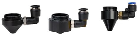 CO2 laser lens Beam laser Air Nozzle for Dia.18/20mm FL38.1mm Lens CO2 Short Nozzle A with Fitting M5 for Laser Head at CO2 Laser Cutting Machine for CO2 laser cutting equipment(NO1 Nozzle)