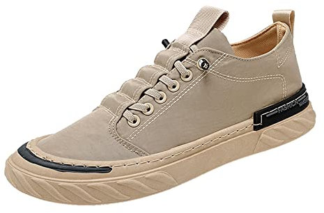 EU 43 Zapatos Casuales Alpargatas Hombre Verano Zapatos Deportivos Primavera y Verano para Hombre, Plana, Malla Ligera, Transpirable, sin Cordones, cómodos, de Color sólido, Sencillos Alpargatas