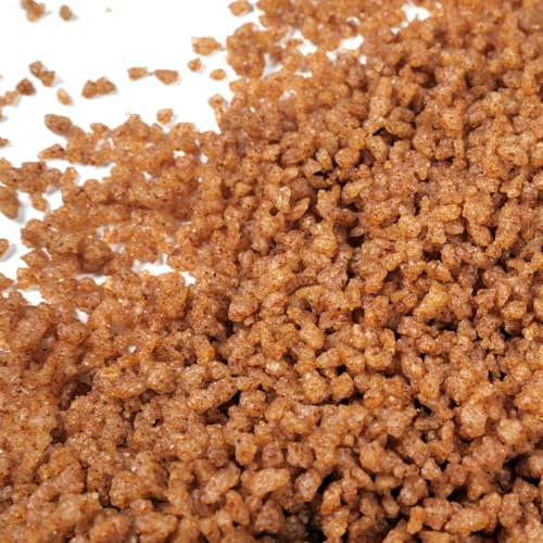 Streuselheld Crunch Zimt 80g Streusel zum Dekorieren und Verzieren von Gebäck aller Art wie Torten Kuchen Keksen Zuckerstreusel