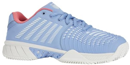 K-Swiss Express Light 3 HB, Tenis Shoe Mujer, Open Air Bright White Strawberry Ice, 39 EU
