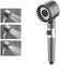 Pommeau douche anti calcaire haute pression | Purilia | filtre douche anti calcaire puissant | économie d'eau | douchette salle de bain élégante pour peau douce | filtre calcaire intégré