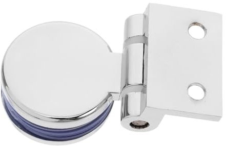 GLEAVI Glass Door Hinges for Cabinets Window Hinge Quick-Release for Replacement