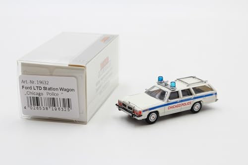 Brekina 19632 - 1/87 Ford LTD Station Wagon der Chicago Police - Neu