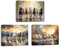 Piy Painting Leinwand Wandbilder, Tierkunst Poster, Laufendes Pferd Leinwand Kunstdruck, Wanddekorationen Gemälde Für Wohnzimmer Büro Bars Yoga Studio, 3x40x30 cm/90X40 CM, Eingebautem Holzrahmen