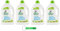 4 x Chanteclair Vert Lavatrice Igiene con Bicarbonato - Detersivo liquido per lavatrice - Detersivo 28 lavaggi 1260 ml + portachiavi Beni Culinari
