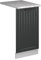 Vicco Panel Frontal del lavavajillas Fame-Line, Antracita casa de Campo, 45 cm, ET Mármol