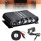 Amplificador de audio HiFi Bluetooth, RMS 80 Wx2 + 80 W ST-838 Mini Hi-Fi Amplificador con Bluetooth Subwoofer Salida Clase D, controlador de graves y agudos, amplificador estéreo Clase D 2.0 Canal
