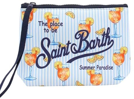 Saint Barth MC2 Neopren-Bikini-Tasche, blau, Einheitsgröße