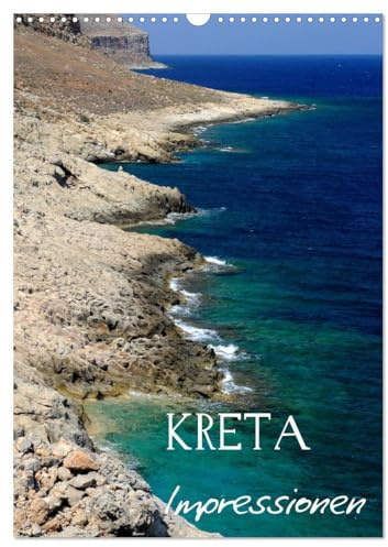 Kreta Impressionen (Wandkalender 2026 DIN A3 hoch), CALVENDO Monatskalender: Landschaft und Kultur der Urlaubsinsel Kreta (CALVENDO Orte)