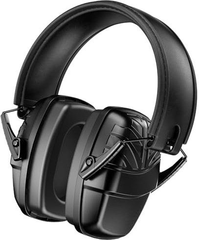 Link Dream Cuffie Antirumore Lavoro, Cuffie Isolamento Acustico Adulti e Bambini, Cuffie Antirumore Attenua il Rumore e Protegge l'udito per Studiare, Falciatura, Sparare, NRR 35dB, 1 Confezione