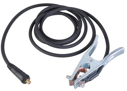 Welding Electrode Holder Cable Welding Ground Clamps with 10ft Cable Welding Electrode Holder for Welder Machine