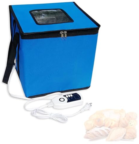 HTDRE Máquina de panificación con Control preciso de Temperatura - Caja de fermentación versátil para panificación - Reutilizable - con asa - Multifuncional