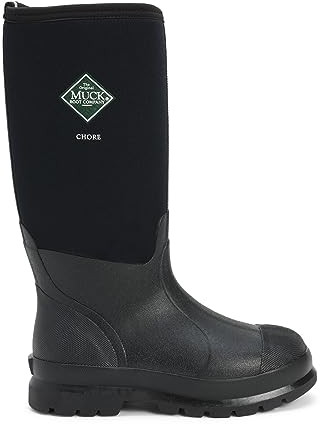 Unisex-Erwachsene Chore High Wellington Working Muck Boots, Schwarz (Black 000A), 46 EU