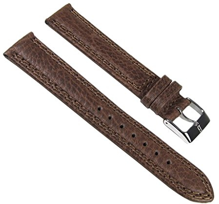 Barington Ersatzband Uhrenarmband Leder Natur-Kalb braun 18mm 802961827