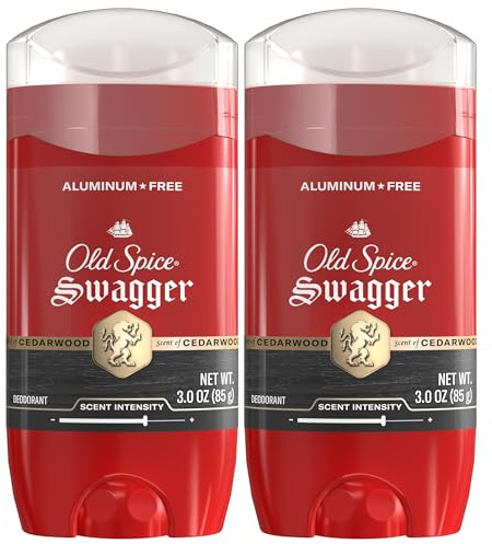 Old Spice Swagger Deodorant for Men Aluminium Free Twin Pack 80ml