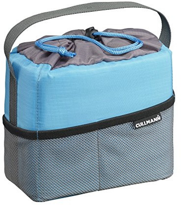 Cullmann Kleine Schock Schutz Tasche für CSC Equipment – Cyan/Grau