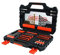 Black+Decker A7230-XJ - Juego de 104 piezas para Atornillar y Taladrar  Titanio  en Maletín de fácil transporte