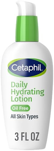 Cetaphil Daily Hydrating Lotion with Hyaluronic Acid, 3.0 Fluid Ounce