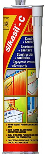 Sikasil-C - Neutral-Silikon-Fungizid-Dichtstoff - Sika - 300 ml kartusche, Manhattan