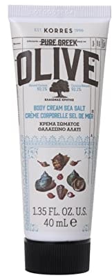 KORRES Pure Greek Olive & Sea Salt Body Cream 200ml, Vegan