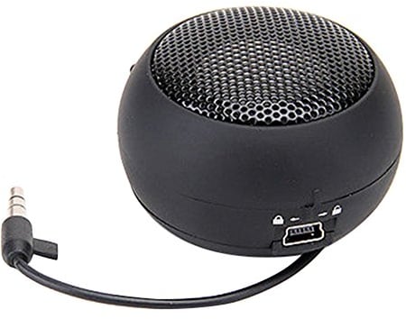 Gemini_mall® Pop Up Portable Travel Mini Speaker for iPhone, iPod, iPad, Samsung, LG and others (Black)