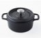 Cocotte Ronde En Fonte Émaillée 32cm Noir Mat - PUV402321