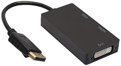 3 en 1 Display Port DP A Hdmi Vga Dvi Adaptador para Microsoft Surface Pro